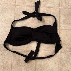 Black bikini top